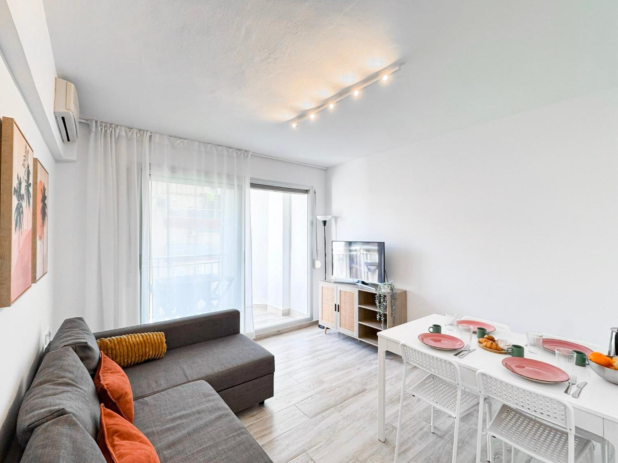 쿠엘라 Nuevo, A 60 Metros De La Playa Y Con Vistas Laterales Al Mar 아파트 외부 사진